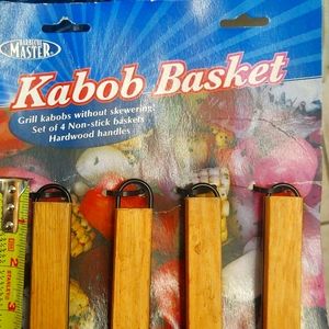 NIB Barbecue Master Kabob Baskets